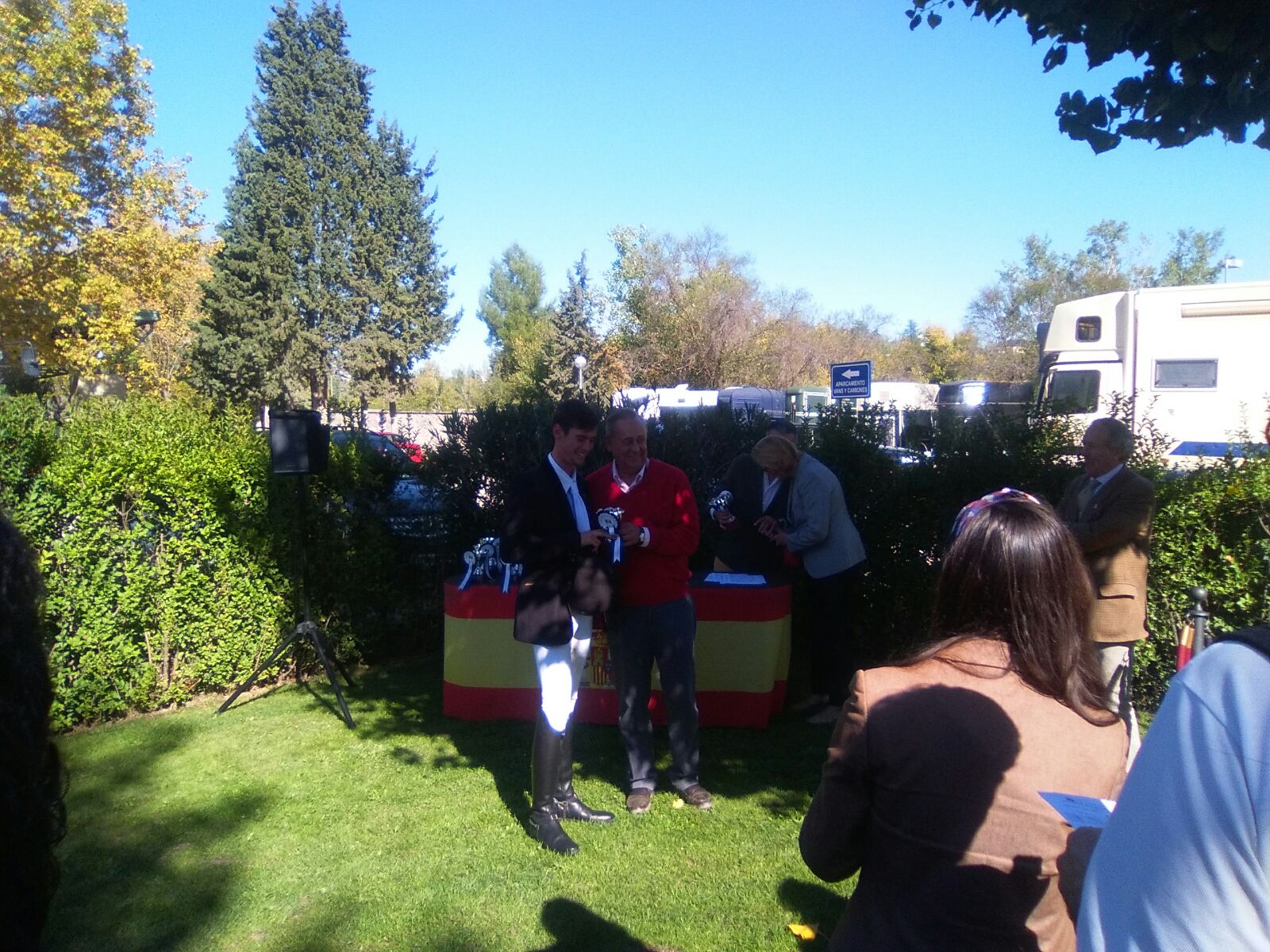 Yoel Calvillo Sánchez tercer clasificado en categoría clásica en la IX Copa SM el Rey Doma Clásica
